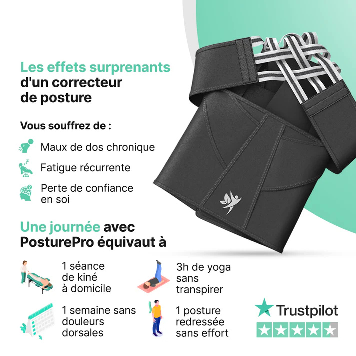 Posture Péi | Corrige la posture et soulage les douleurs dorsales