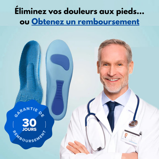 Semelles Péi - Soulagez vos pieds dès aujourd’hui, sans rendez-vous ni médicament